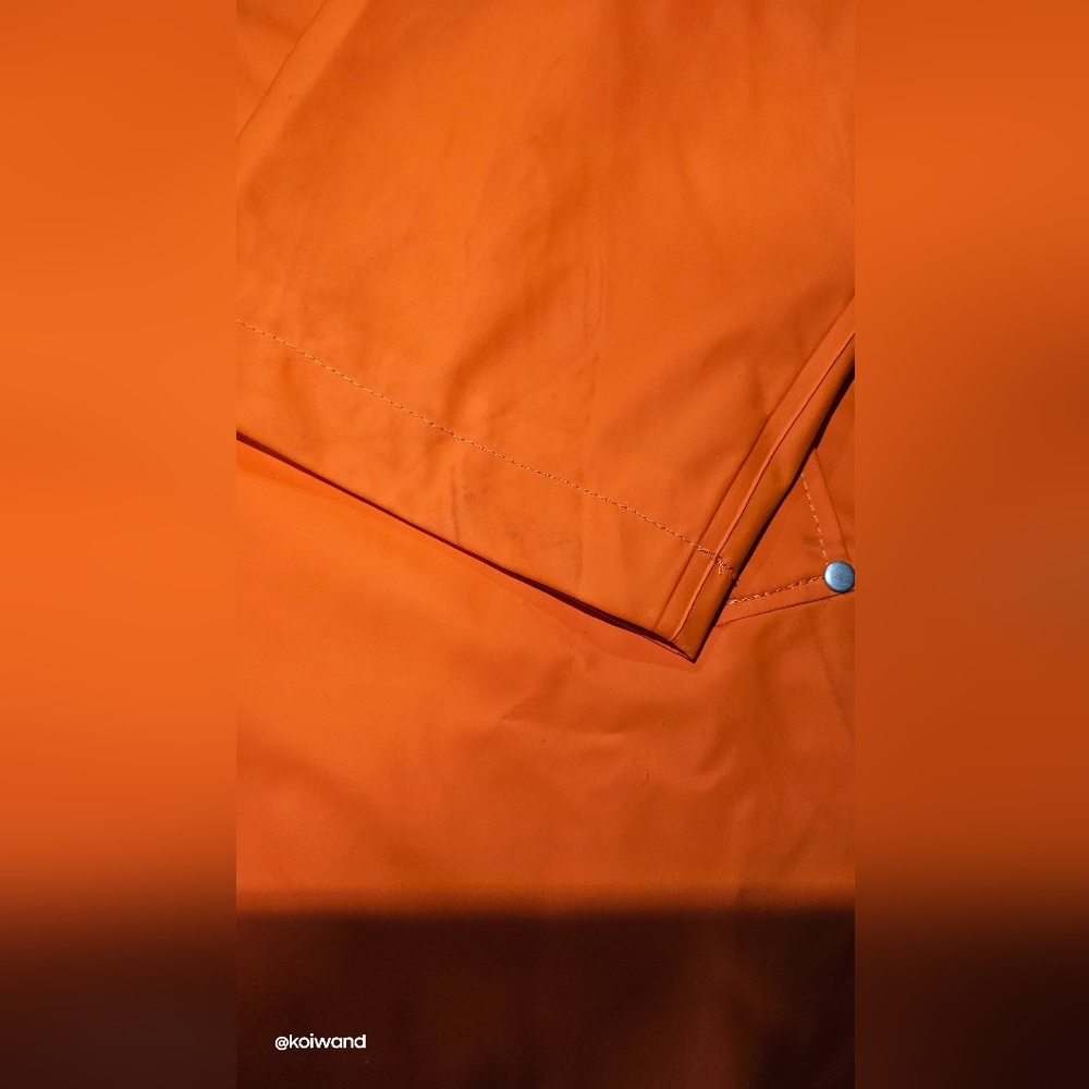 Pedlenton Tangerine Women's Rain Jacket Size L - Picture 5 of 14